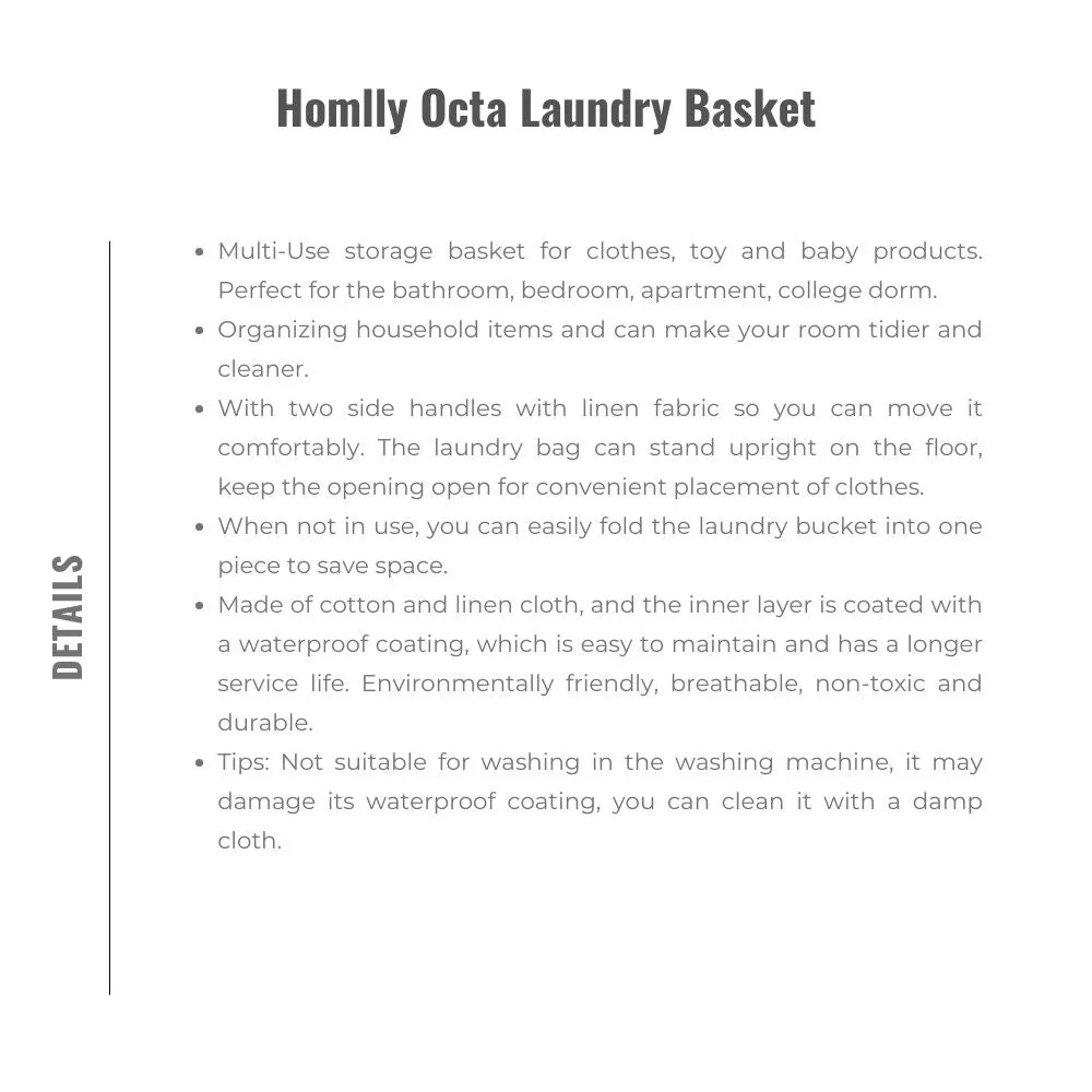 Octa Laundry Basket